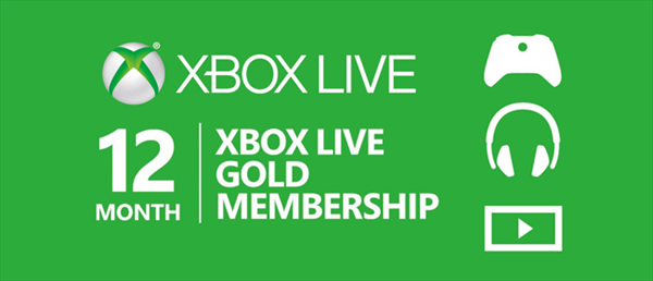 12 MESES/MONTH XBOX LIVE GOLD